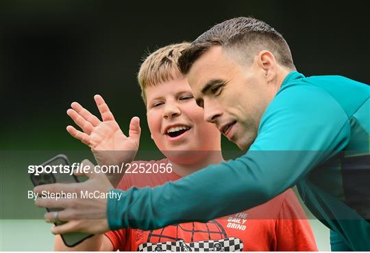 Republic of Ireland Press Conference & Training Session