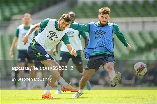 Republic of Ireland Press Conference & Training Session