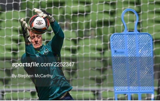 Republic of Ireland Press Conference & Training Session