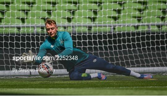 Republic of Ireland Press Conference & Training Session