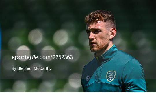 Republic of Ireland Press Conference & Training Session Republic of Ireland Press Conference & Training Session