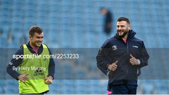 Leinster Rugby Captain's Run and Press Conference