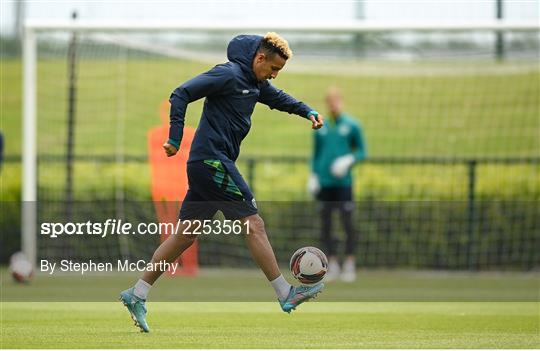 Republic of Ireland Press Conference & Training Session Republic of Ireland Press Conference & Training Session