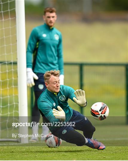 Republic of Ireland Press Conference & Training Session Republic of Ireland Press Conference & Training Session