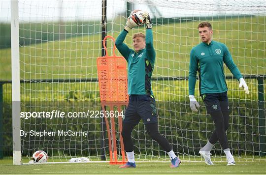Republic of Ireland Press Conference & Training Session Republic of Ireland Press Conference & Training Session