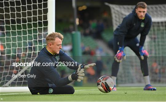 Republic of Ireland v Ukraine - UEFA Nations League B Republic of Ireland v Ukraine - UEFA Nations League B