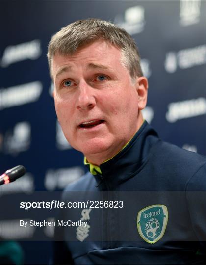 Republic of Ireland Press Conference & Training Session Republic of Ireland Press Conference & Training Session