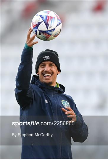 Republic of Ireland Press Conference & Training Session Republic of Ireland Press Conference & Training Session