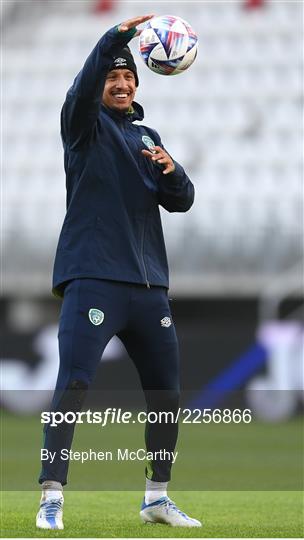 Republic of Ireland Press Conference & Training Session Republic of Ireland Press Conference & Training Session