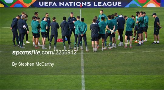 Republic of Ireland Press Conference & Training Session Republic of Ireland Press Conference & Training Session