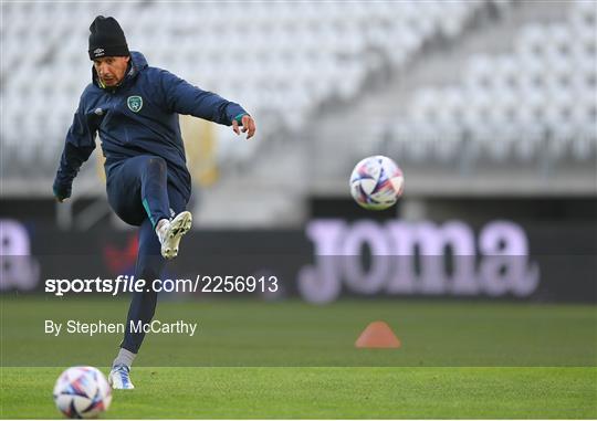 Republic of Ireland Press Conference & Training Session Republic of Ireland Press Conference & Training Session