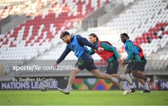 Republic of Ireland Press Conference & Training Session Republic of Ireland Press Conference & Training Session