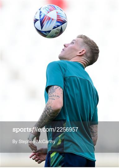Republic of Ireland Press Conference & Training Session Republic of Ireland Press Conference & Training Session