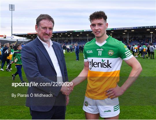Electric Ireland Best & Fairest Award at Offaly v Clare - Electric Ireland GAA Hurling All-Ireland Minor Championship Semi-Final