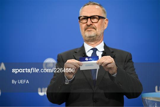 UEFA European Under-21 Championship 2023 Play-offs Draw
