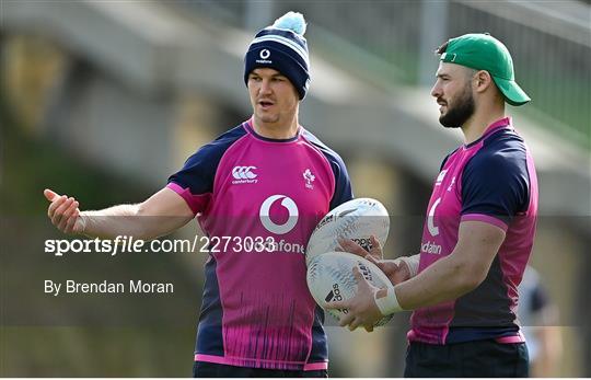 Ireland Rugby Squad Training and Media Conference Ireland Rugby Squad Training and Media Conference