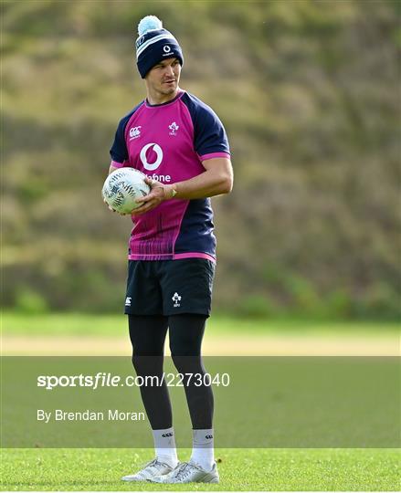 Ireland Rugby Squad Training and Media Conference