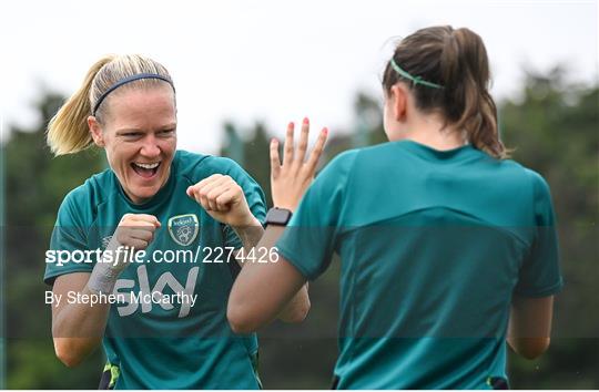 Republic of Ireland Women Training Session Republic of Ireland Women Training Session
