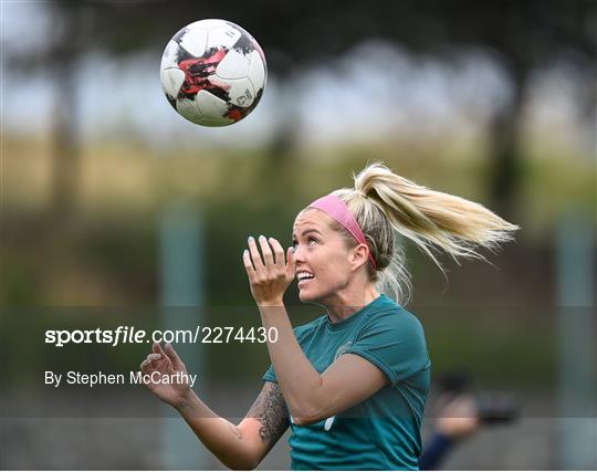 Republic of Ireland Women Training Session Republic of Ireland Women Training Session