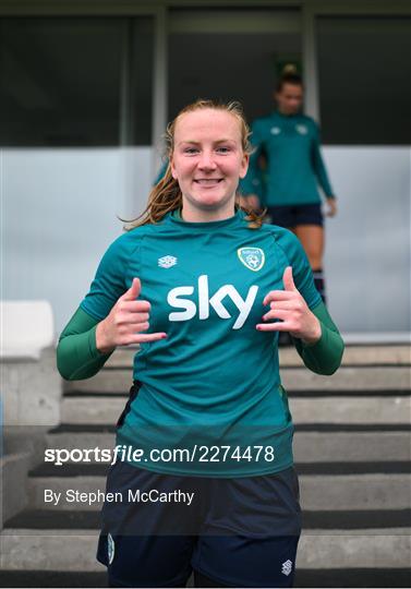 Republic of Ireland Women Training Session Republic of Ireland Women Training Session