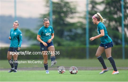 Republic of Ireland Women Training Session Republic of Ireland Women Training Session