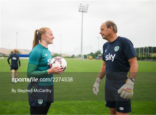 Republic of Ireland Women Training Session Republic of Ireland Women Training Session