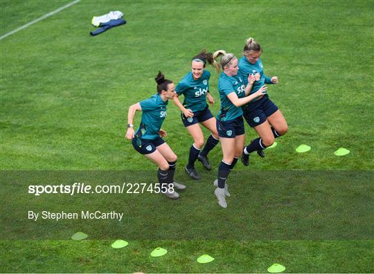 Republic of Ireland Women Training Session Republic of Ireland Women Training Session