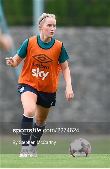 Republic of Ireland Women Training Session Republic of Ireland Women Training Session