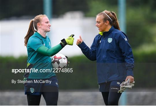 Republic of Ireland Women Training Session Republic of Ireland Women Training Session