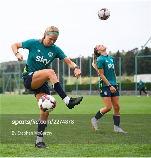 Republic of Ireland Women Training Session Republic of Ireland Women Training Session