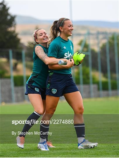 Republic of Ireland Women Training Session Republic of Ireland Women Training Session