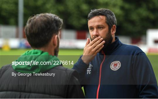 St Patrick's Athletic v Shamrock Rovers - SSE Airtricity League Premier Division St Patrick's Athletic v Shamrock Rovers - SSE Airtricity League Premier Division