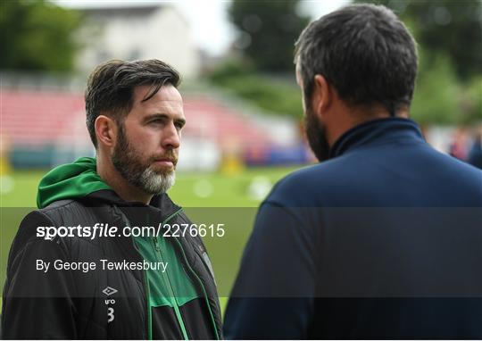 St Patrick's Athletic v Shamrock Rovers - SSE Airtricity League Premier Division St Patrick's Athletic v Shamrock Rovers - SSE Airtricity League Premier Division