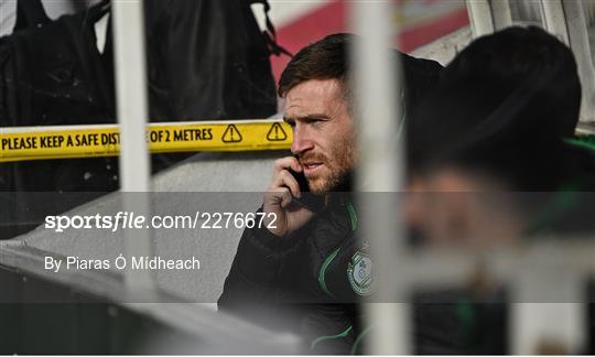 St Patrick's Athletic v Shamrock Rovers - SSE Airtricity League Premier Division St Patrick's Athletic v Shamrock Rovers - SSE Airtricity League Premier Division