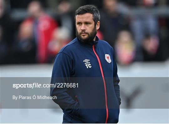 St Patrick's Athletic v Shamrock Rovers - SSE Airtricity League Premier Division St Patrick's Athletic v Shamrock Rovers - SSE Airtricity League Premier Division