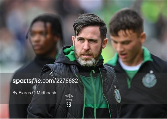 St Patrick's Athletic v Shamrock Rovers - SSE Airtricity League Premier Division St Patrick's Athletic v Shamrock Rovers - SSE Airtricity League Premier Division