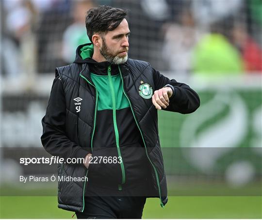 St Patrick's Athletic v Shamrock Rovers - SSE Airtricity League Premier Division St Patrick's Athletic v Shamrock Rovers - SSE Airtricity League Premier Division