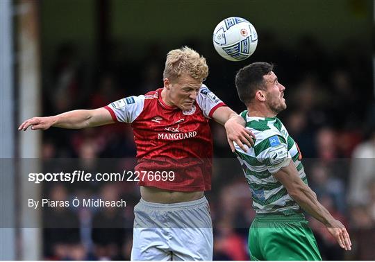 St Patrick's Athletic v Shamrock Rovers - SSE Airtricity League Premier Division St Patrick's Athletic v Shamrock Rovers - SSE Airtricity League Premier Division