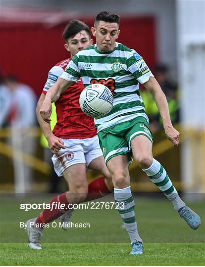 St Patrick's Athletic v Shamrock Rovers - SSE Airtricity League Premier Division St Patrick's Athletic v Shamrock Rovers - SSE Airtricity League Premier Division
