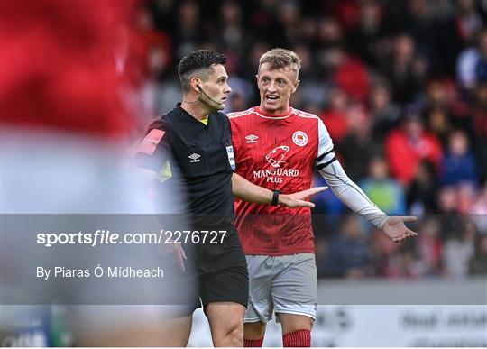 St Patrick's Athletic v Shamrock Rovers - SSE Airtricity League Premier Division St Patrick's Athletic v Shamrock Rovers - SSE Airtricity League Premier Division