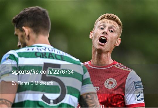 St Patrick's Athletic v Shamrock Rovers - SSE Airtricity League Premier Division St Patrick's Athletic v Shamrock Rovers - SSE Airtricity League Premier Division