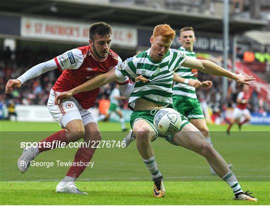 St Patrick's Athletic v Shamrock Rovers - SSE Airtricity League Premier Division St Patrick's Athletic v Shamrock Rovers - SSE Airtricity League Premier Division