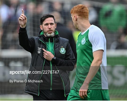 St Patrick's Athletic v Shamrock Rovers - SSE Airtricity League Premier Division St Patrick's Athletic v Shamrock Rovers - SSE Airtricity League Premier Division