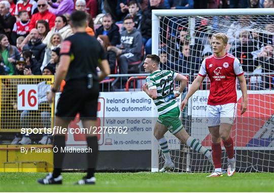 St Patrick's Athletic v Shamrock Rovers - SSE Airtricity League Premier Division St Patrick's Athletic v Shamrock Rovers - SSE Airtricity League Premier Division