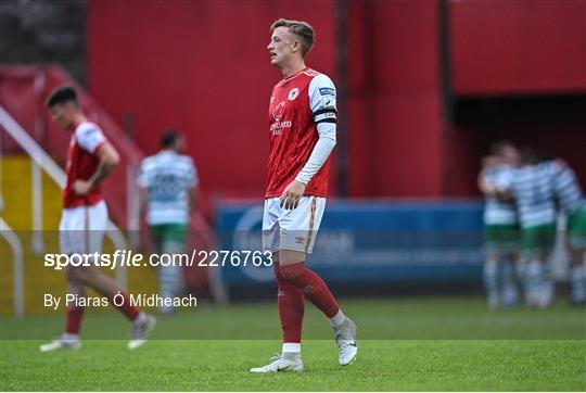 St Patrick's Athletic v Shamrock Rovers - SSE Airtricity League Premier Division St Patrick's Athletic v Shamrock Rovers - SSE Airtricity League Premier Division