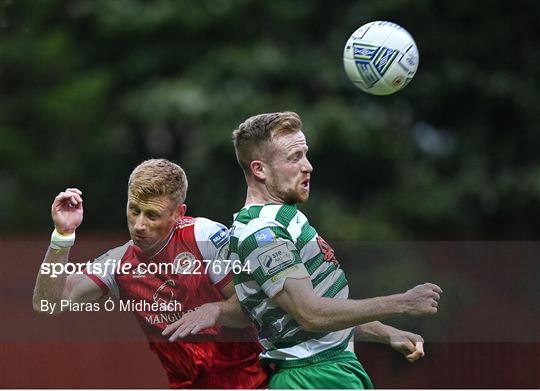 St Patrick's Athletic v Shamrock Rovers - SSE Airtricity League Premier Division St Patrick's Athletic v Shamrock Rovers - SSE Airtricity League Premier Division