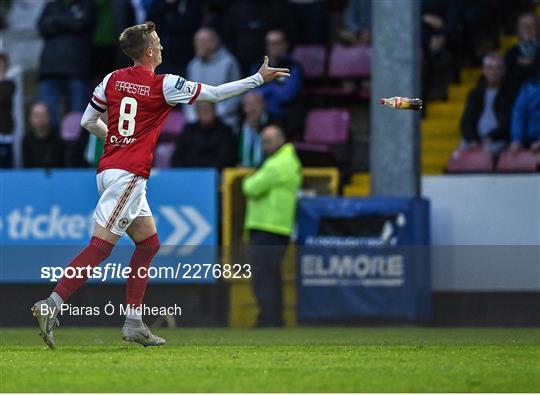 St Patrick's Athletic v Shamrock Rovers - SSE Airtricity League Premier Division St Patrick's Athletic v Shamrock Rovers - SSE Airtricity League Premier Division