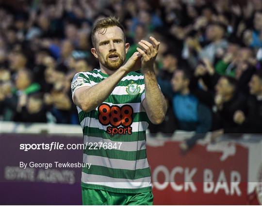 St Patrick's Athletic v Shamrock Rovers - SSE Airtricity League Premier Division St Patrick's Athletic v Shamrock Rovers - SSE Airtricity League Premier Division