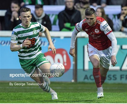 St Patrick's Athletic v Shamrock Rovers - SSE Airtricity League Premier Division St Patrick's Athletic v Shamrock Rovers - SSE Airtricity League Premier Division