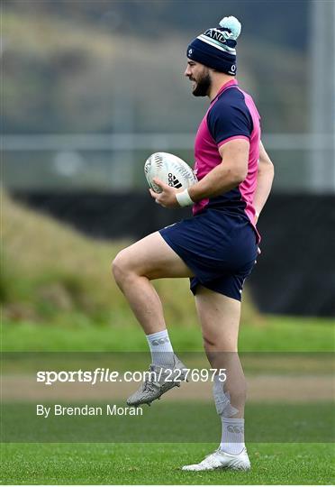 Ireland Rugby Squad Training and Media Conference